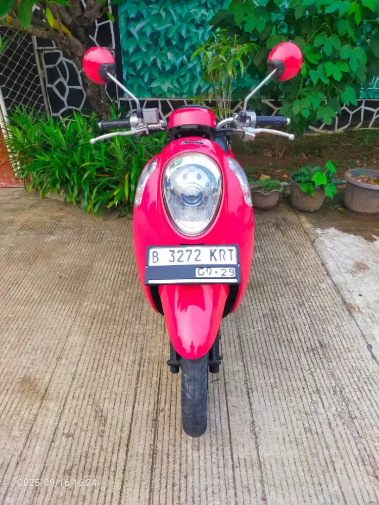 SCOOPY FI MERAH MERONA ORIGINAL