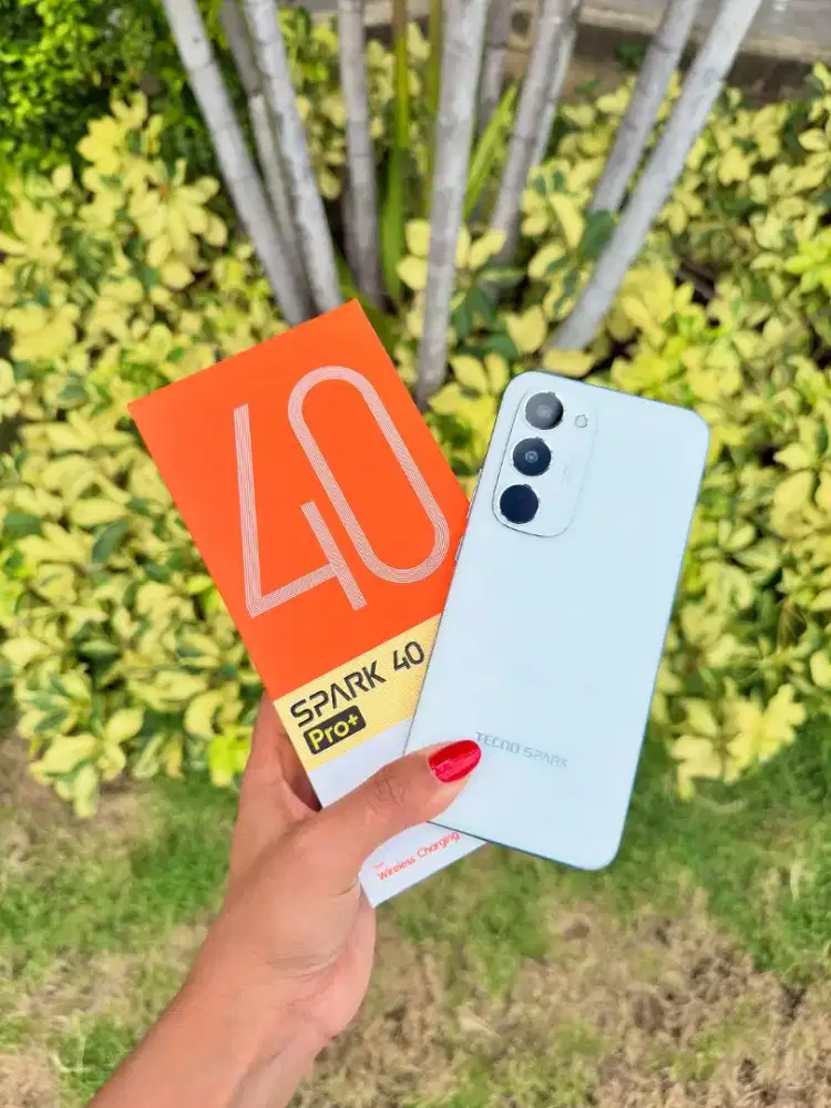 (102) TECNO SPARK 40 PRO+ 8/256GB READY BISA CICILAN