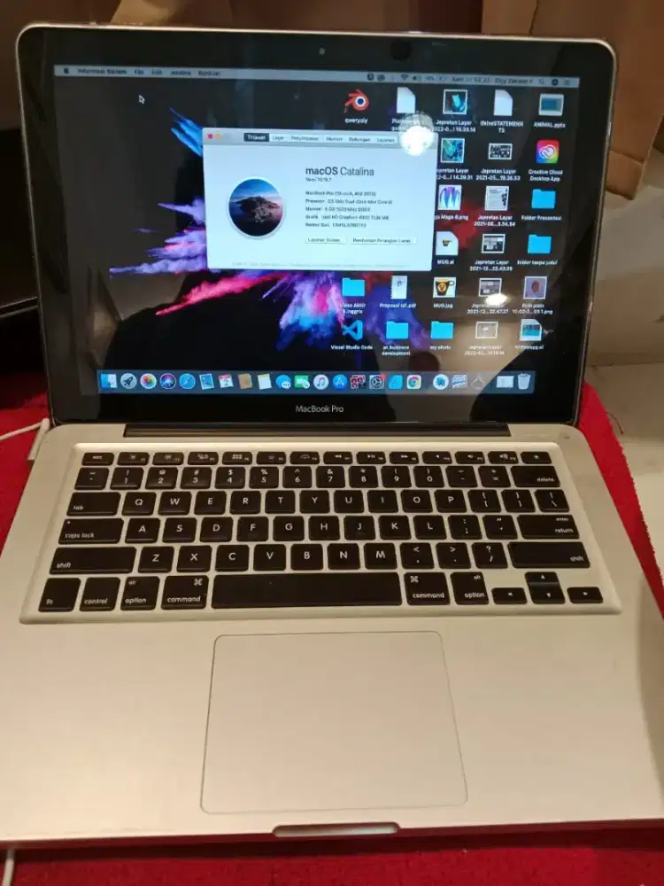 Macbook pro 2012 coee i5 ram 8gb