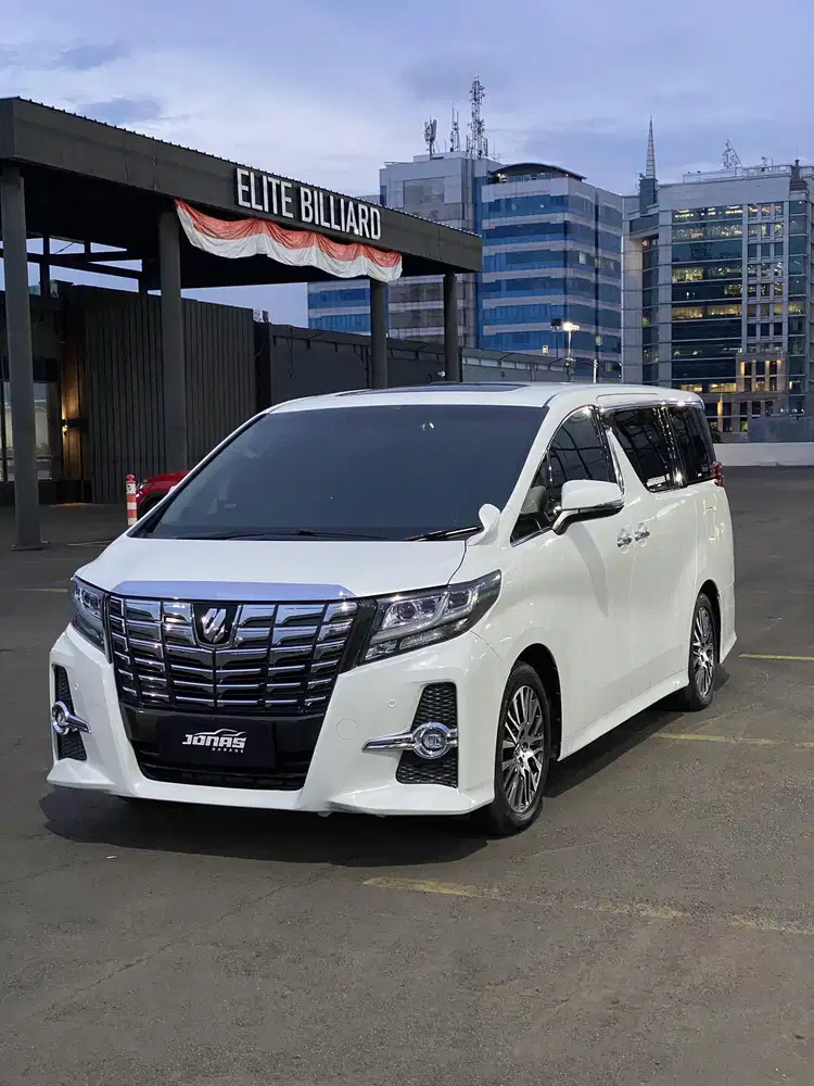 ALPHARD SC PUTIH 2015 MODIF KACA TENGAH !! MURAH