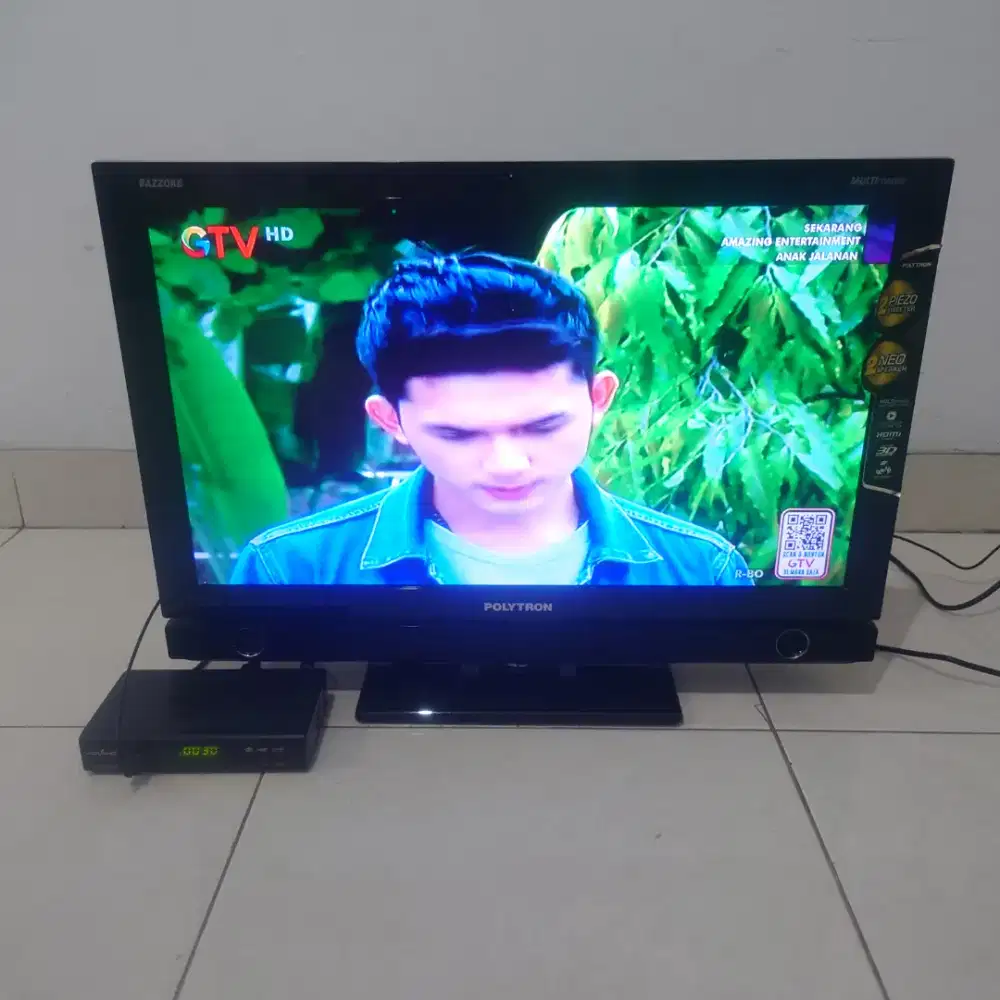 Tv  Polytron Bazzoke 24 inch masih segel