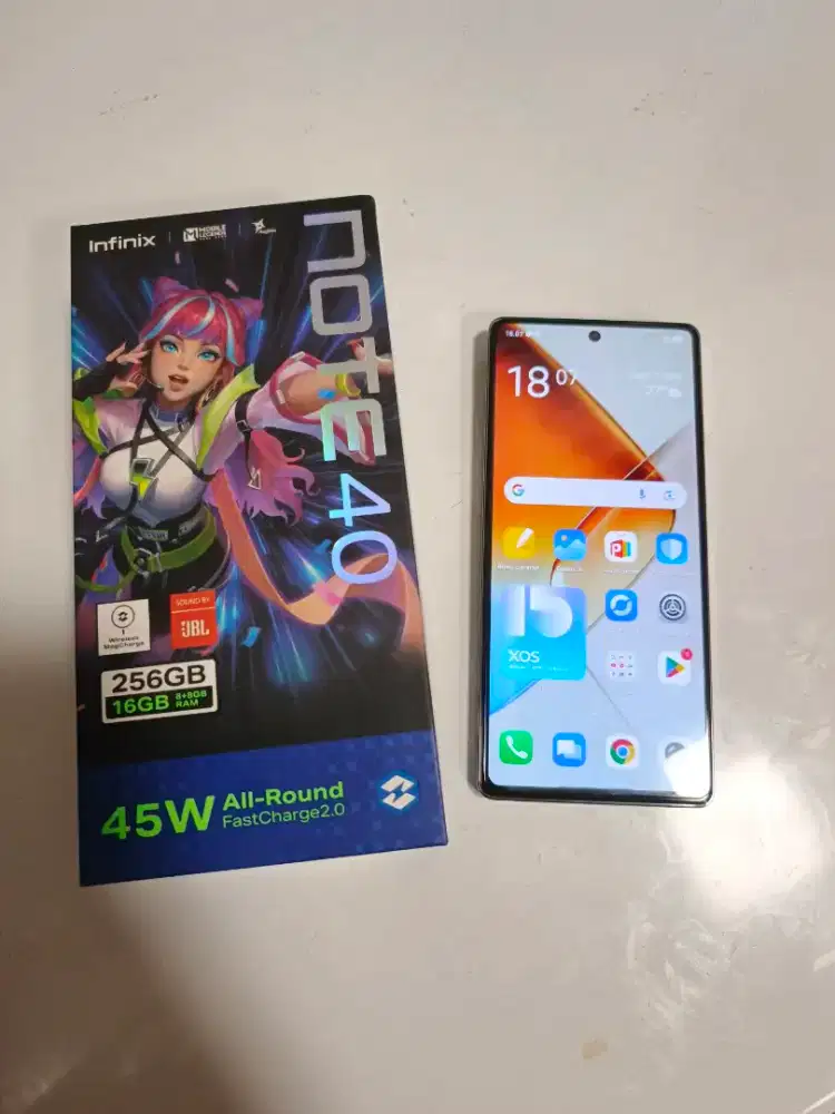 INFINIX NOTE 40 8/256 FULLSET