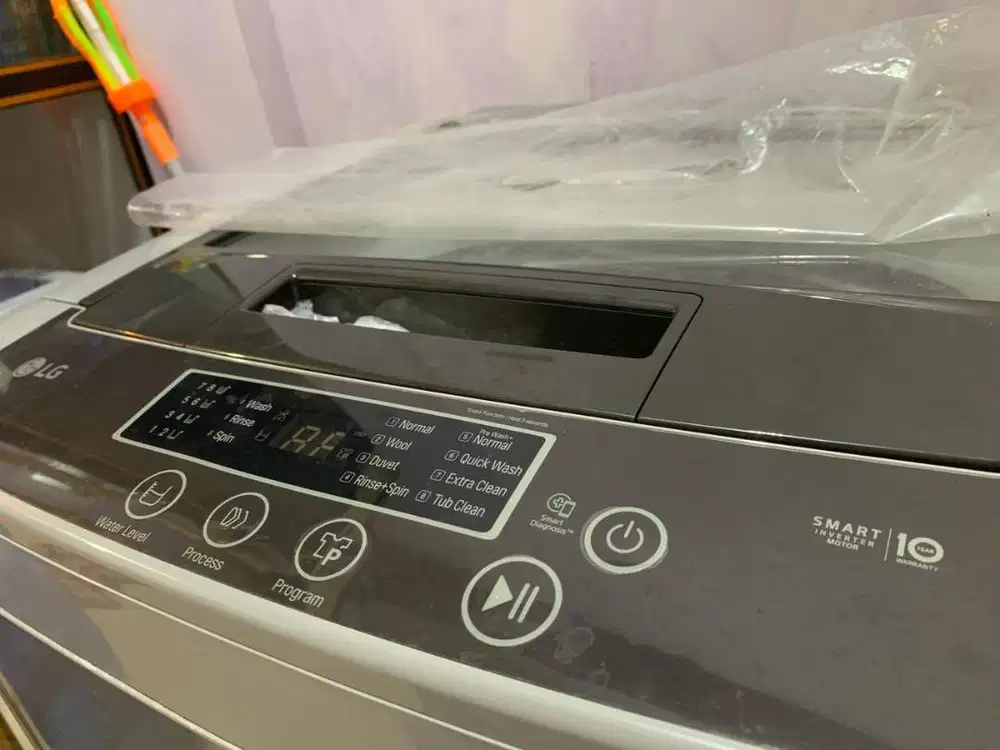 Mesin Cuci LG Top Loading 7kg Smart inverter