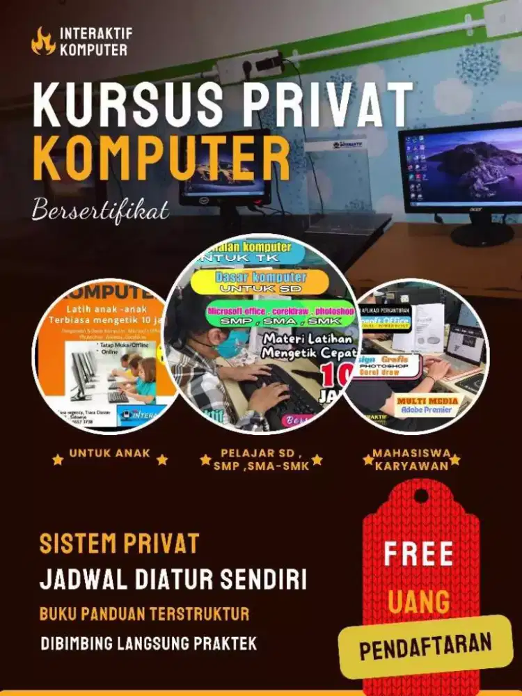 Interaktif Komputer kursus privat