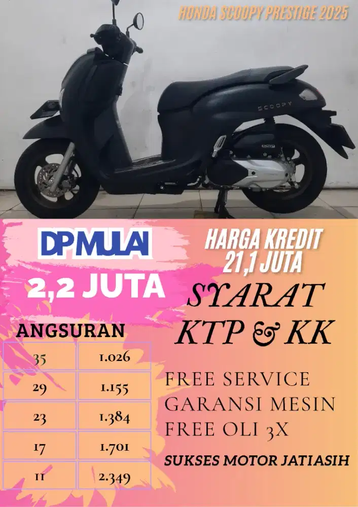 HONDA SCOOPY PRESTIGE 2025