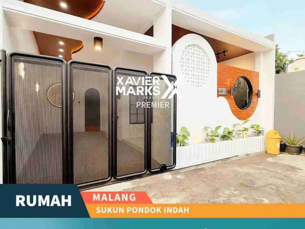 Dijual Rumah Full Furnish + Elektronik di Sukun Pondok Indah, Malang