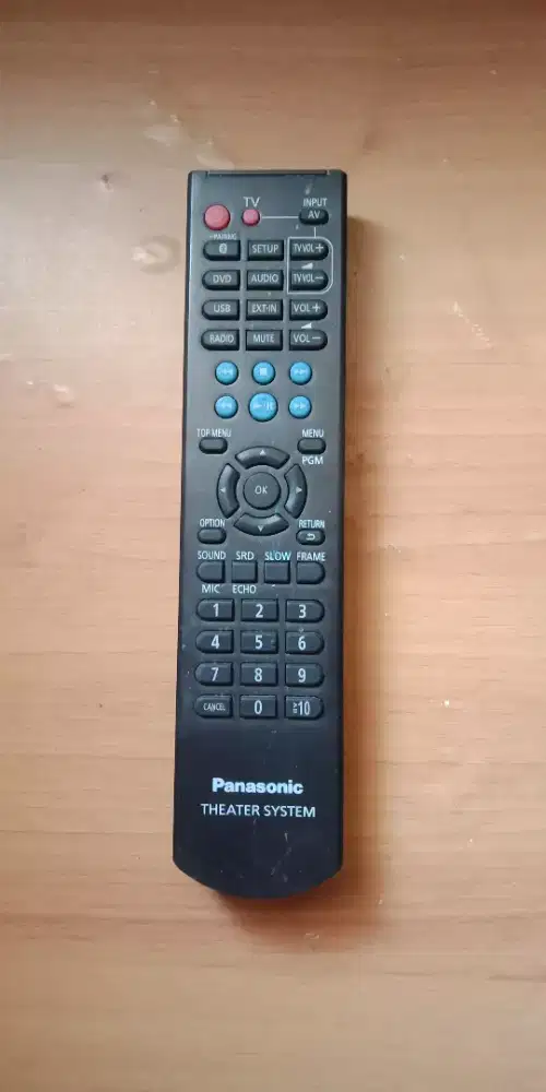 Remote Home Theatre Panasonic Audio Original