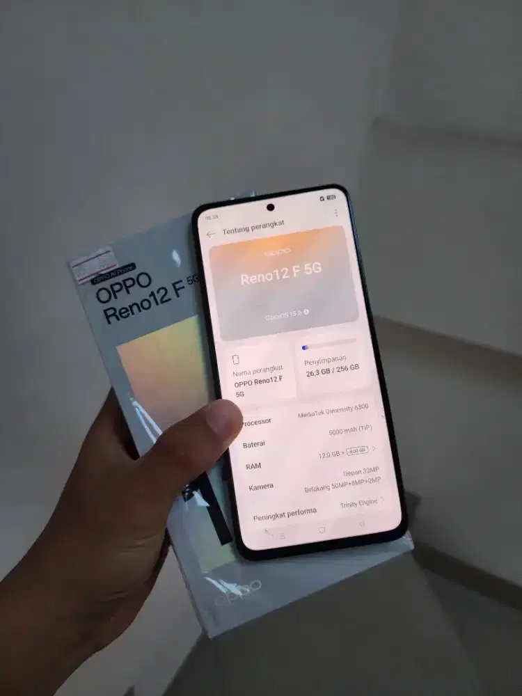 Oppo Reno 12F 5G Ram 12GB/Rom 256GB Minus