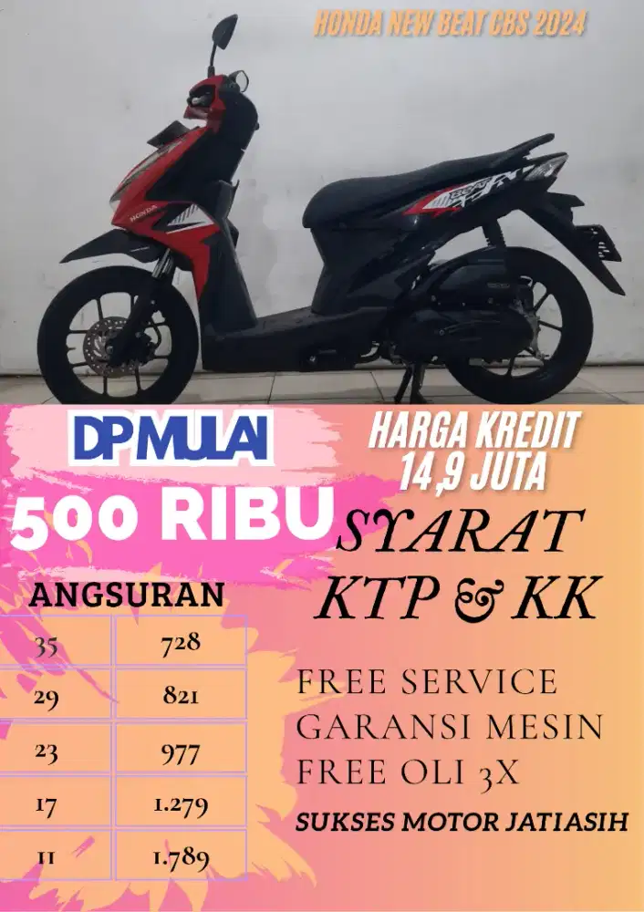 HONDA NEW BEAT CBS 2024