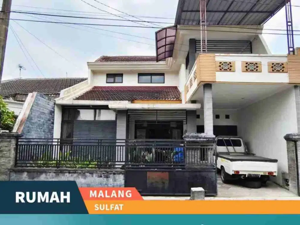 DIJUAL RUMAH 8 KT SIAP HUNI COCOK UTK KOST DAERAH SULFAT MALANG KOTA