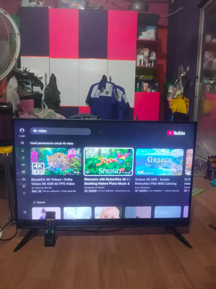 Led Sharp Aquos 40 in smart tv