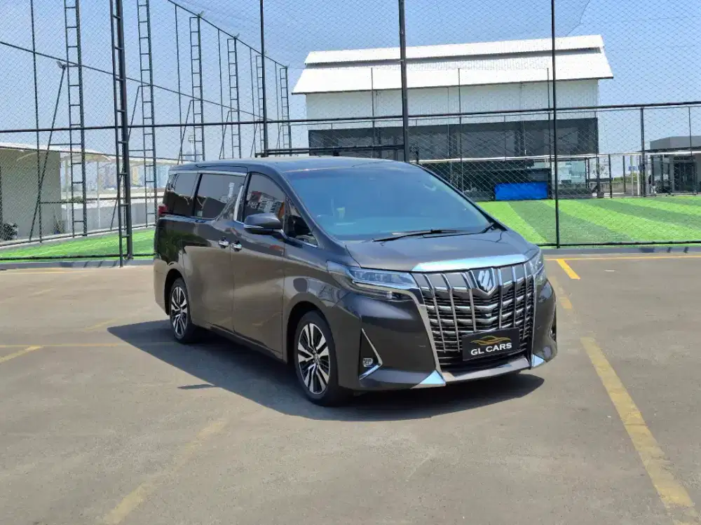 Alphard G Atpm Cash 2018 Facelift Graphite Brown Coklat Toyota 2.5 G