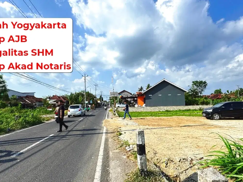 Tanah Mangku Jalan Strategis Dekat Kampus UNJANI, SHM