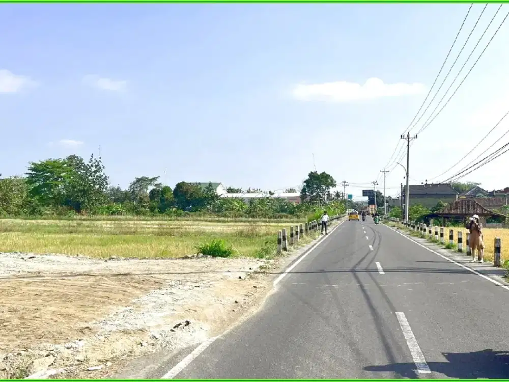 Siap AJB Tanah Dekat Pasar Bibis Lokasi Premium Godean