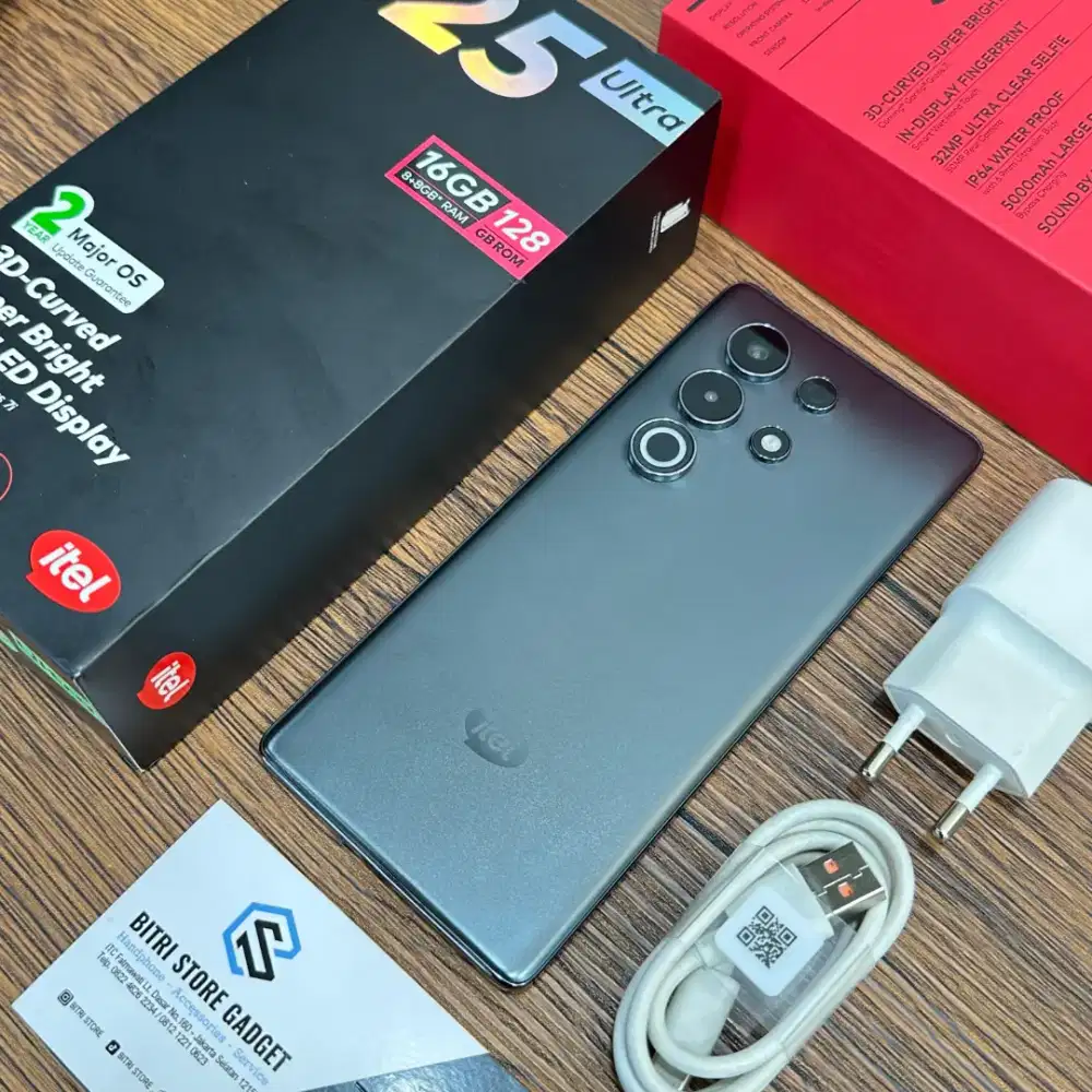 Itel S25 Ultra 8/128GB Garansi resmi Indonesia