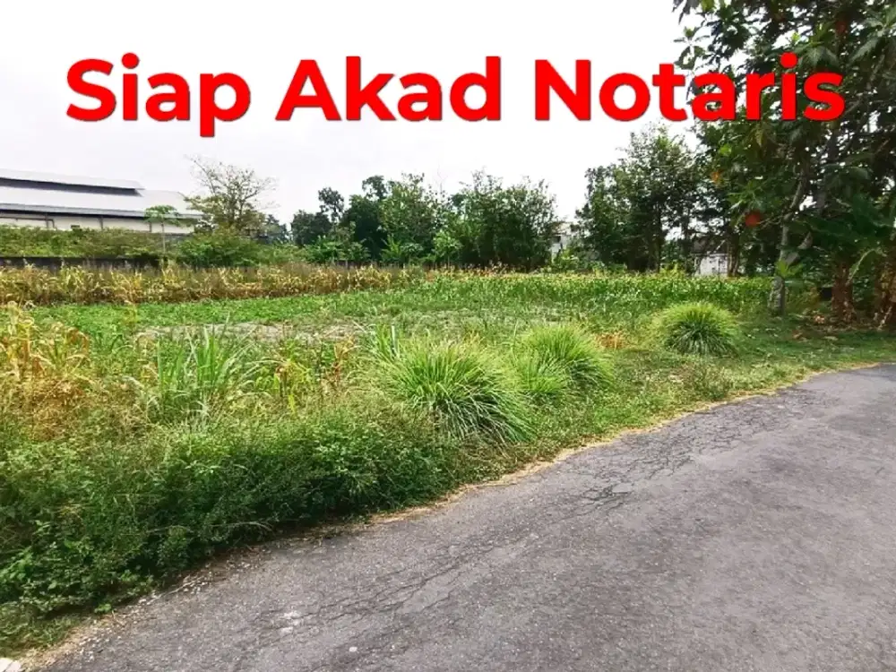 Tanah Dijual Dekat Hotel HYATT Harga Terbaik Jogja