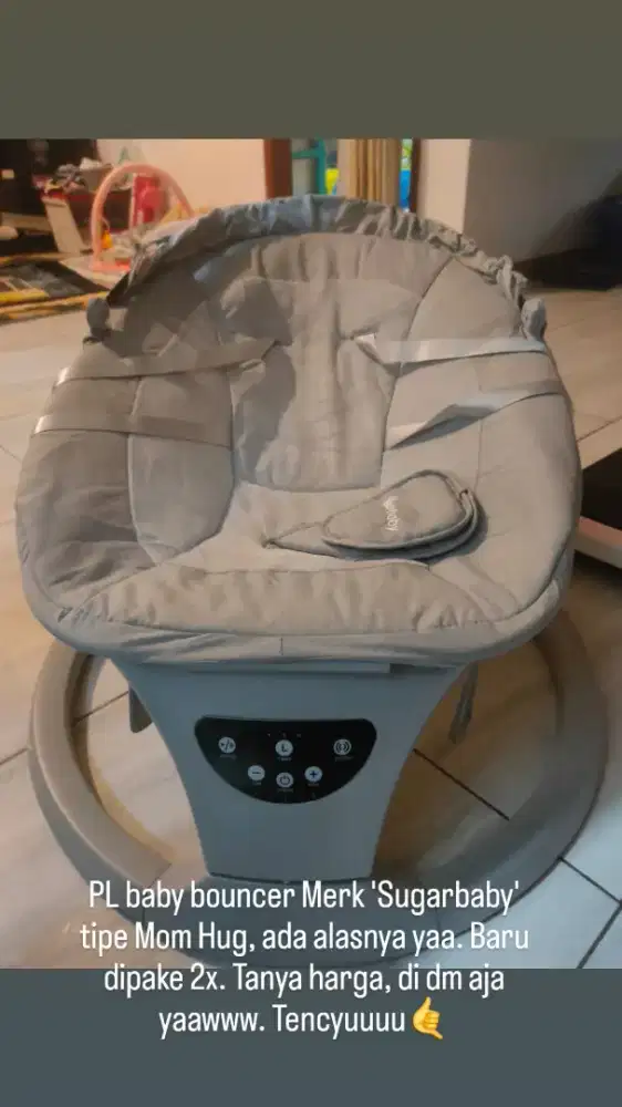 Baby bouncer Sugarbaby, tipe Momhug