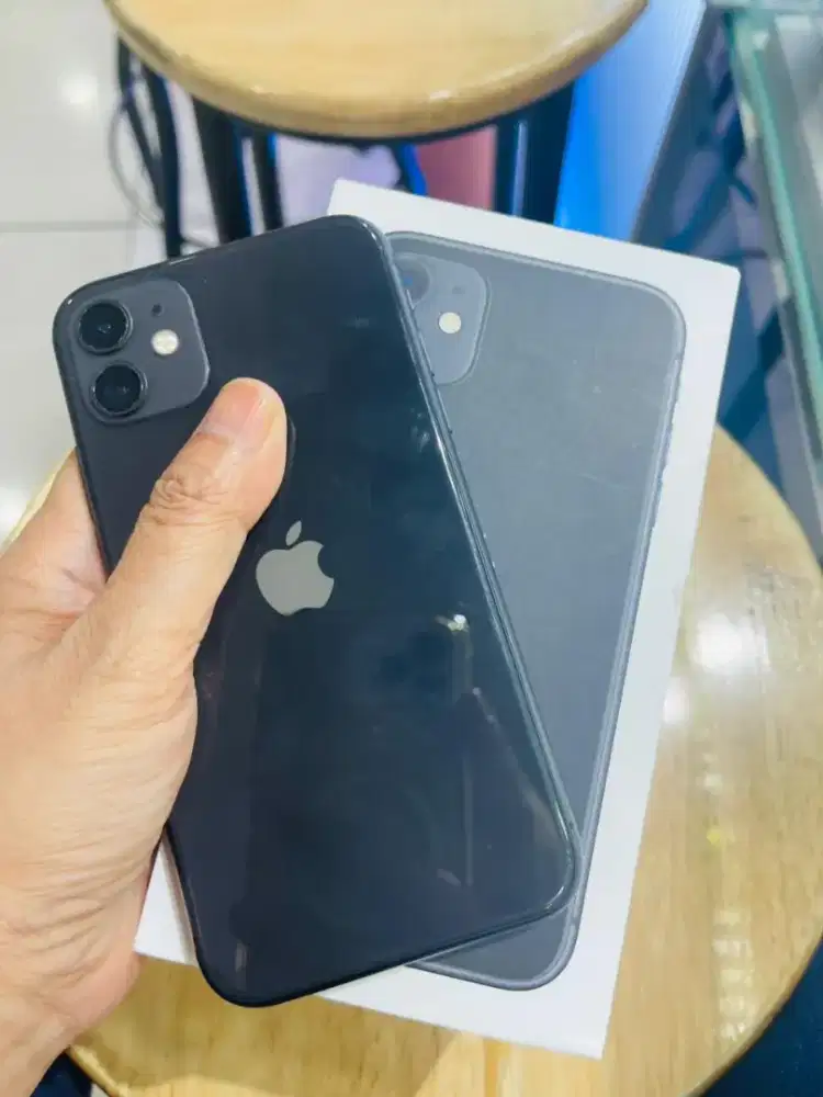 IPHONE 11 128 BEACUKAI (TERDAFTAR) BLACK