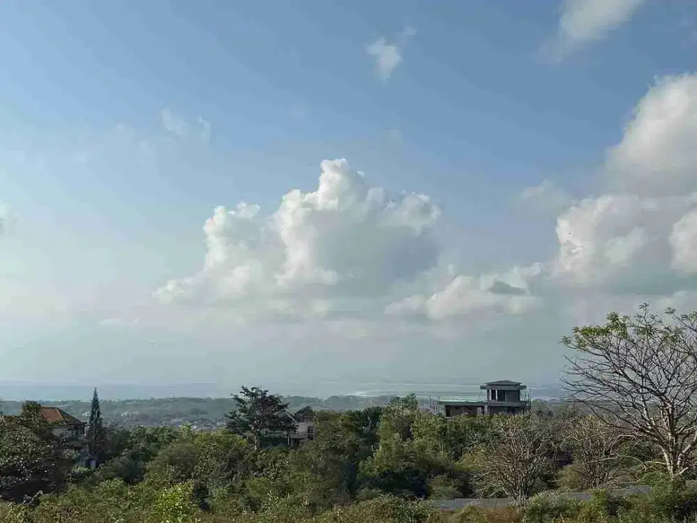 LAHAN OCEAN VIEW DI KAWASAN VILLA PANTAI BALANGAN, JIMBARAN - BALI