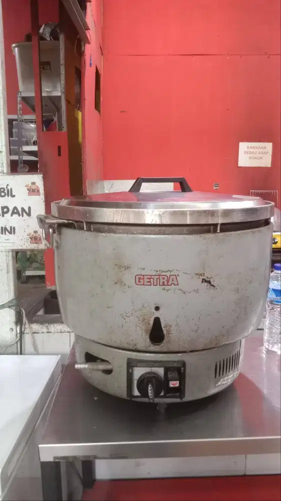 Getra Rice Cooker Commercial Gas 16 Liter