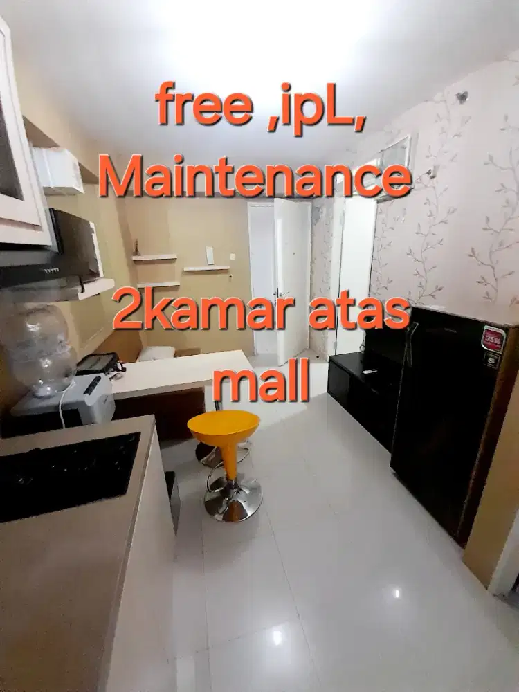 Readdy stock sewa atas mall bassura cty type 2bedroom siap huni