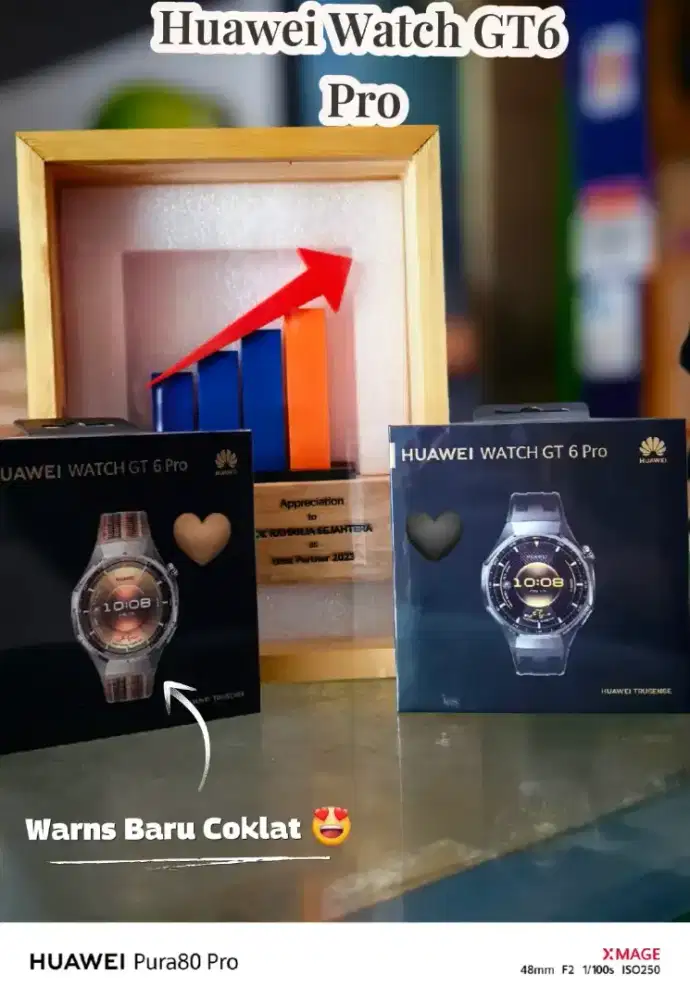 Teriama DP PreOrder Huawei Watch GT 6 Pro free Huawei Freebuds 6i
