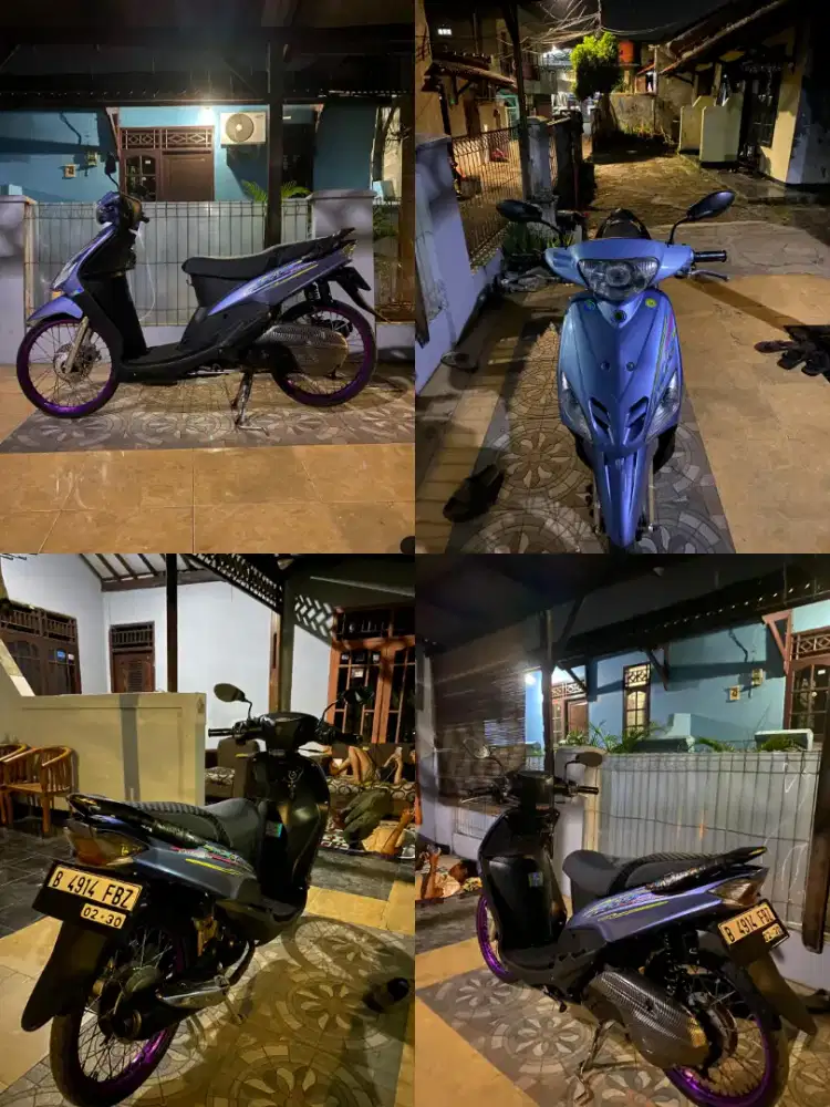 Mio Sporty tahun 2007 spek 58 std