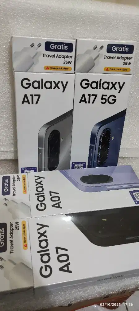 Samsung A07 & A17 4/128/256 Baru