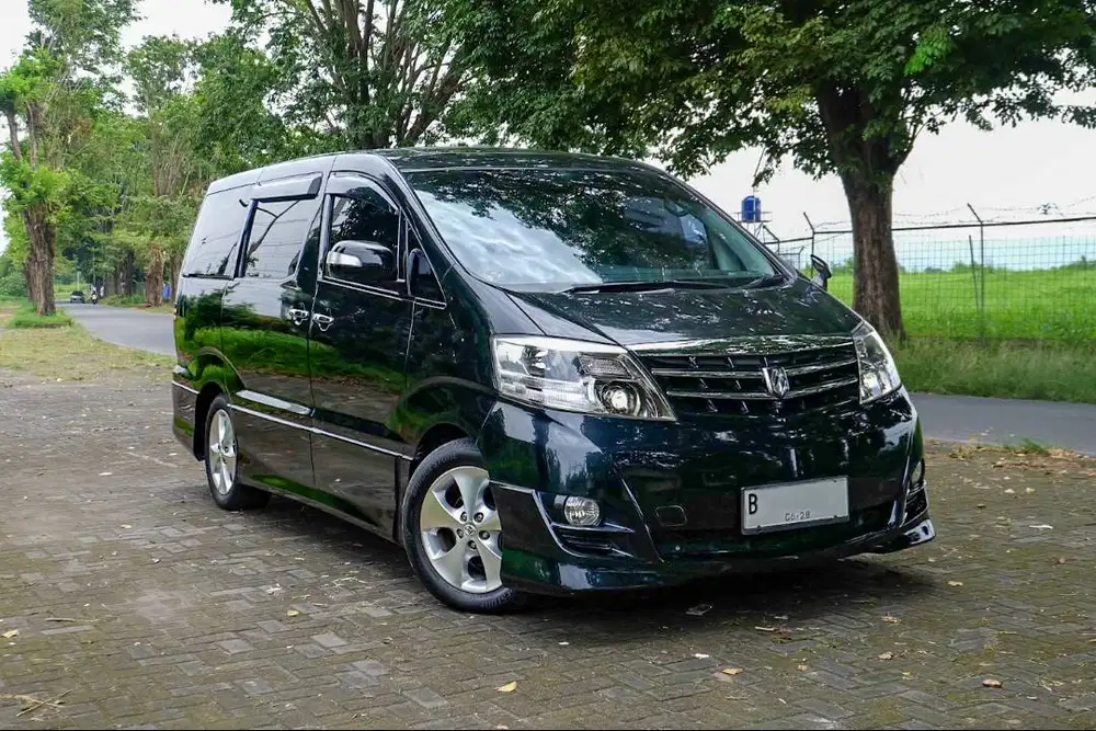 [KM62RB!] TOYOTA ALPHARD G FACELIFT 2.4 A/T 2008 (BLACK)
