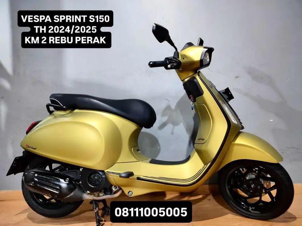 VESPA SPRINT S150 S 150 TH 2025 KAYA BARU