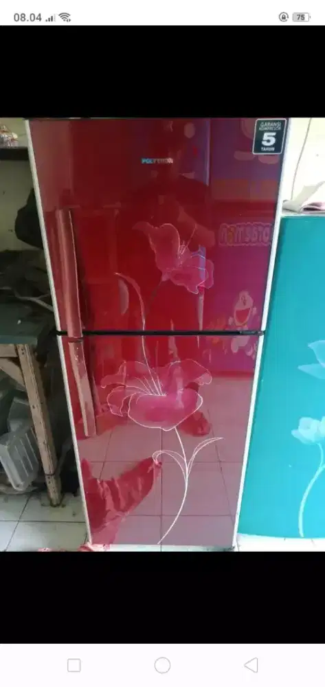 Kulkas Polytron 2 pintu