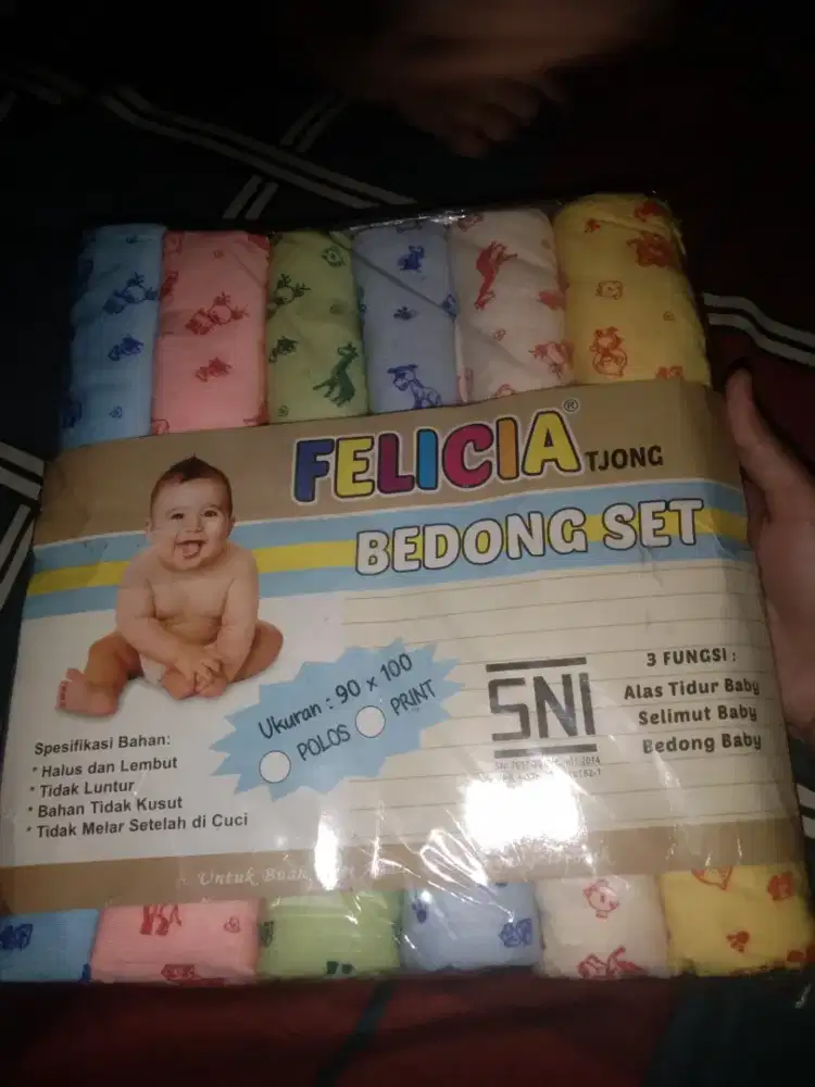 bedong sett isi 6