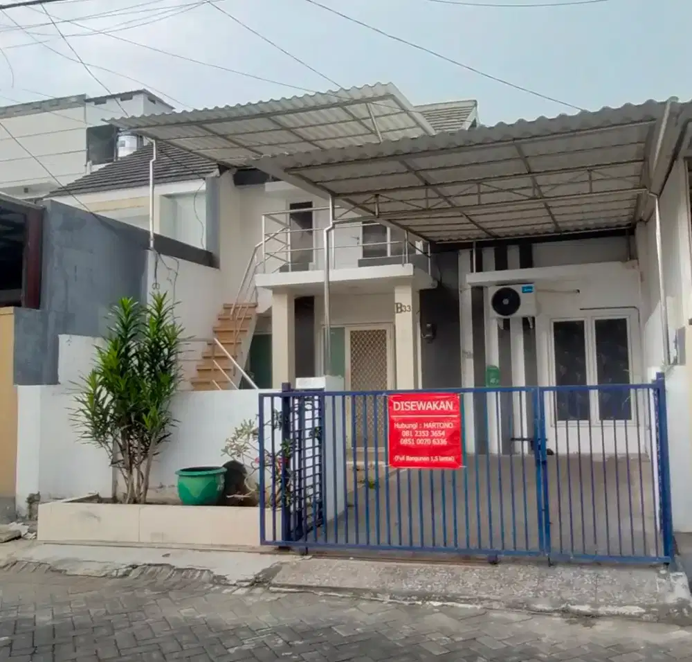 Disewakan Rumah ideal di Perumahan Grand Semanggi Residence 98m²