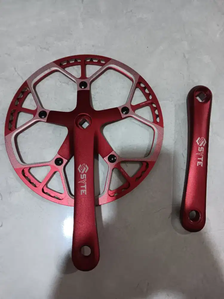 Crank set syte 56T kondisi 95% mulus