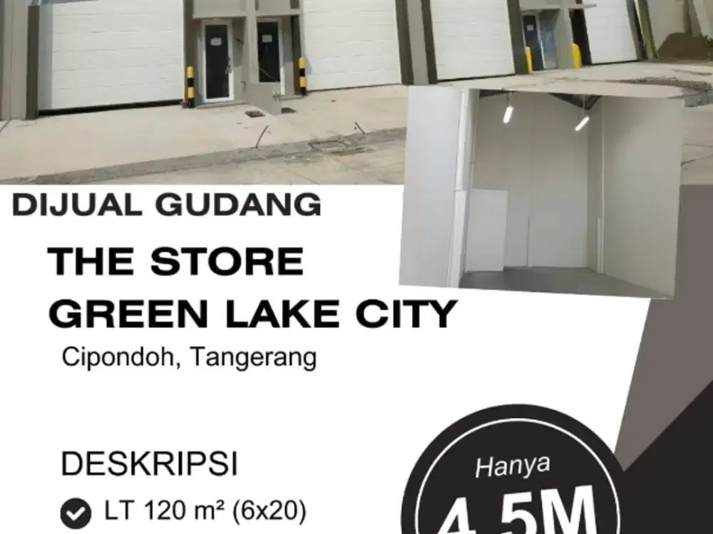 Gudang The Store, Green Lake City, Cipondoh,Tangerang