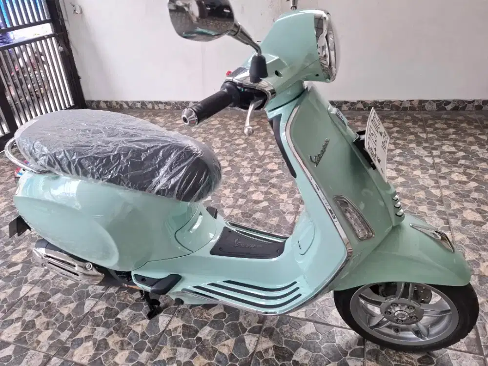 Km 5rb pajak 10/2026 ABS, vespa piaggio primavera IGET 2024 BE Lampung