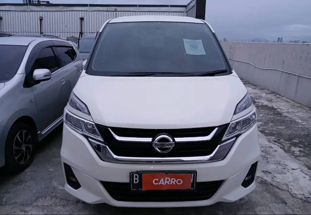 Nissan Serena 2.0 X AT 2019 Putih PREMIUM B2372SIW