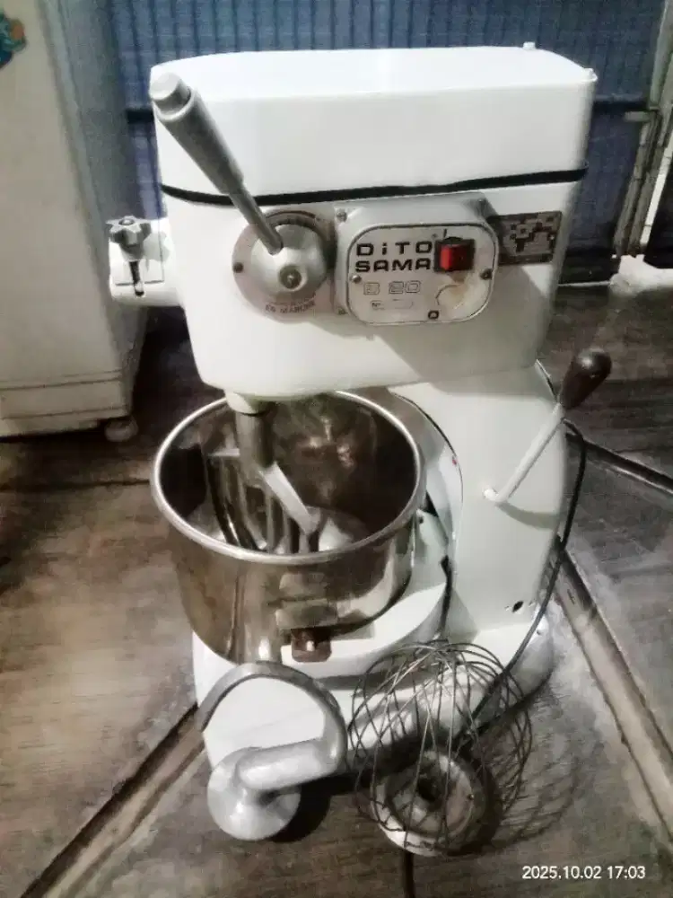 mixer kue/roti/donut/pastry Dito Sama francis 20ltr mantab