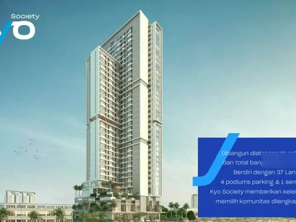 Dijual cepat Apartemen Kyo Cluster Yokohama