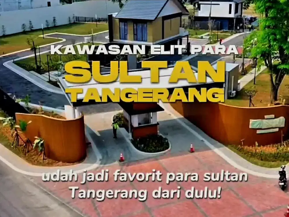 PERUMAHAN BARU DI TANGERANG KOTA DEKAT MALL TANGCITY, NOVOTEL & GOLF