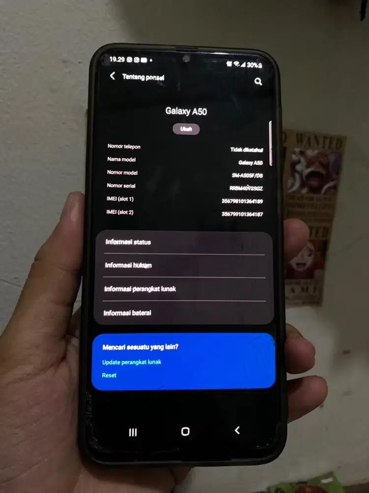 Samsung A50 4/64 Sein TC Retak