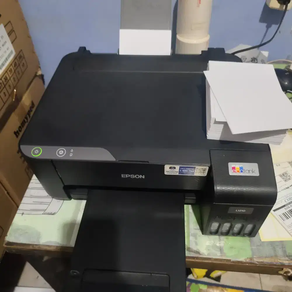 Dijual printer epson L1210 mulus sama box nya