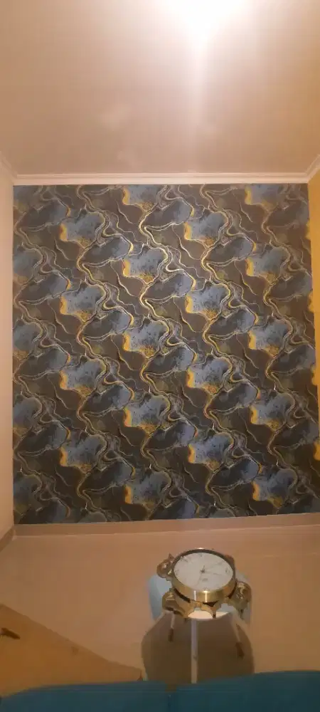 Jasa pasang wallpaper vinyl wpc dll