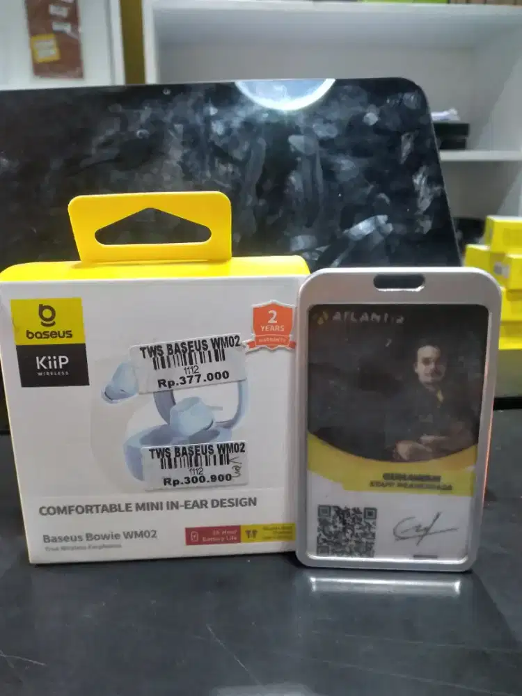 Headset BT BASEUS WM02 ATLANTIS DAHSYAT