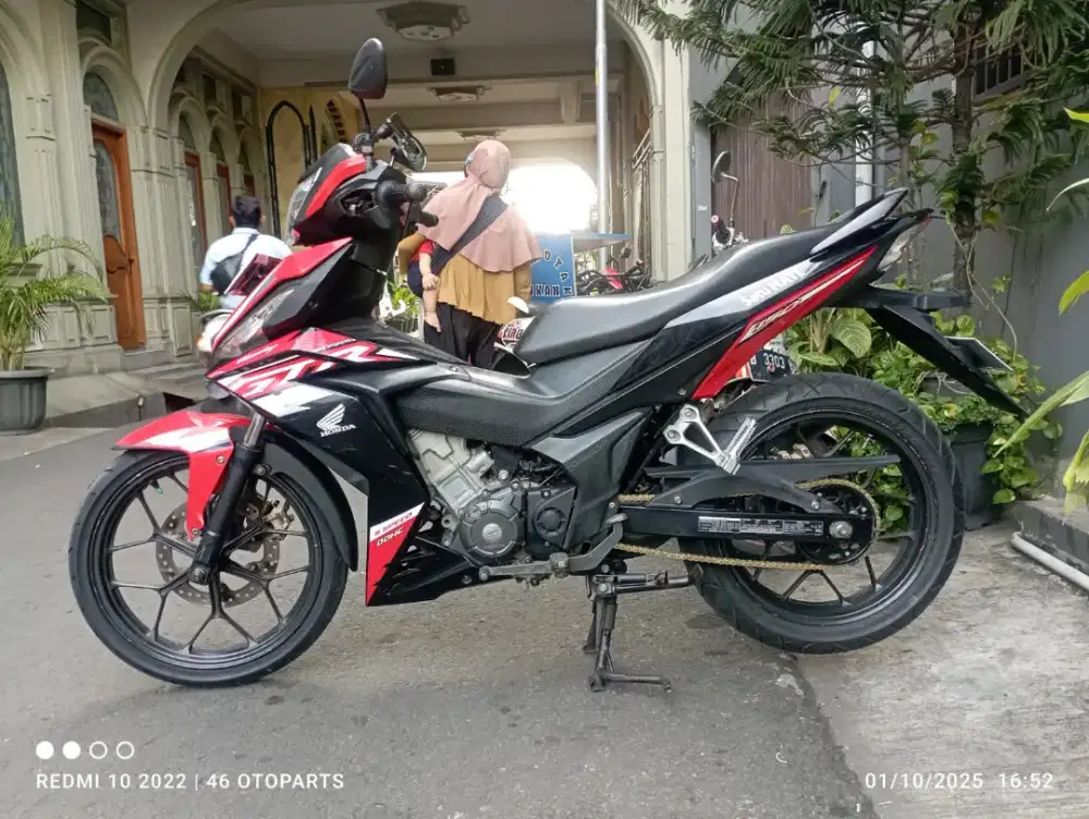 Dijual Supra GTR 150 FGM-FI Pajak Baru di bayar
