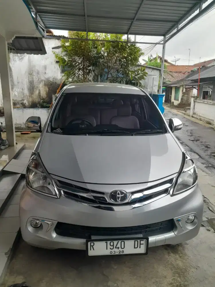 Toyota Avanza 1.3 G Tahun 2013 Manual Silver