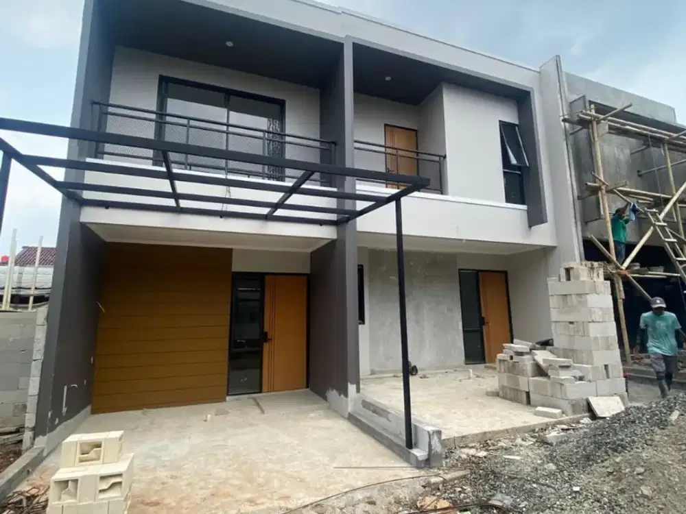 Hunian mewah 2lantai super murah dekat Mall Pondok Gede cuma 800jt an