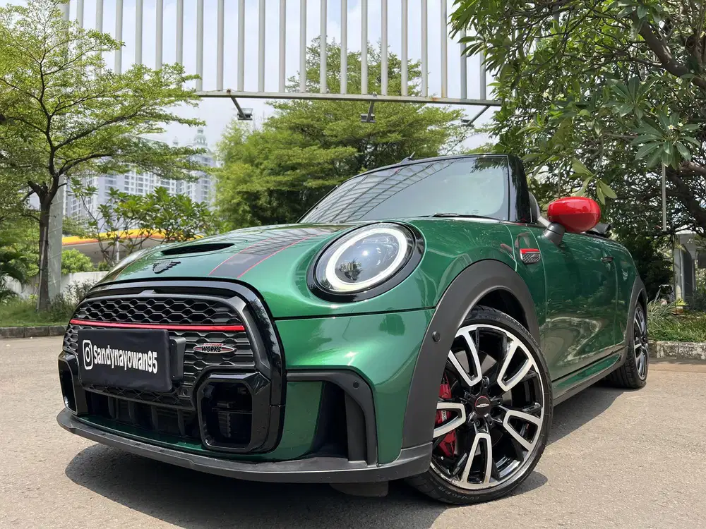 MINI CABRIO JCW RARE 2022/2021 COOPER CABRIOLET REBEL BRITISH GREEN