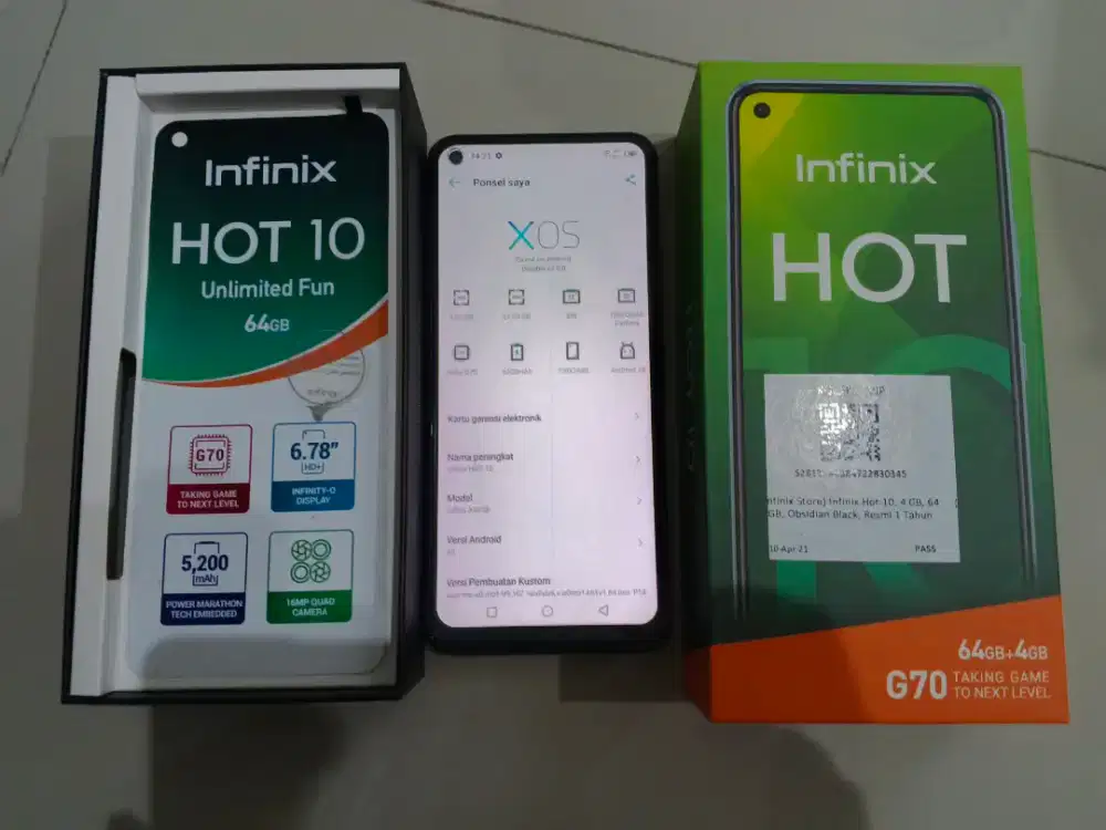 Infinix Hot 10 4/64