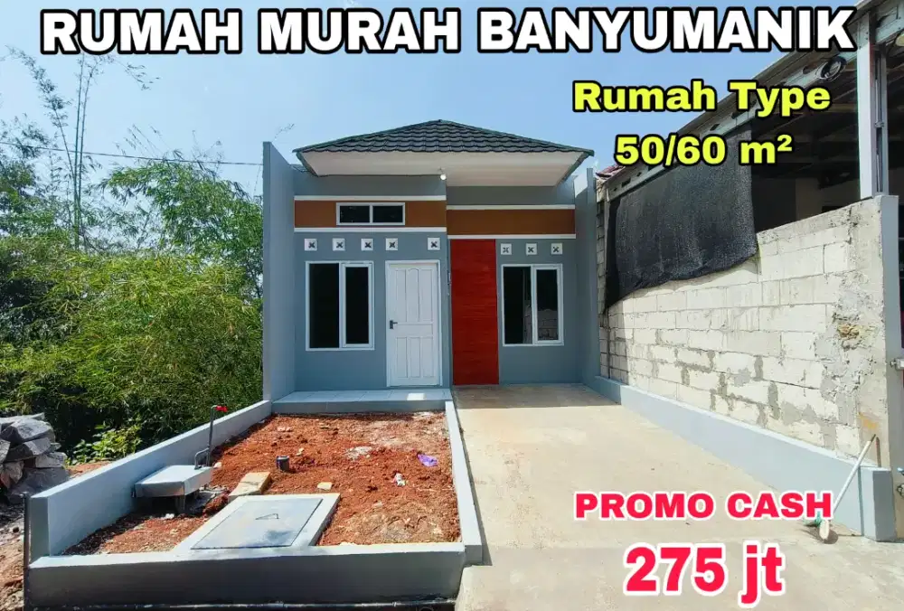 Rumah Cantik Murah 200 Jutaan Di Banyumanik